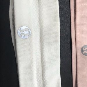 White lululemon headband